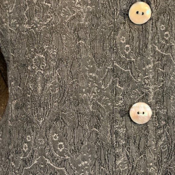 Chico's Size L Jacquard Print Jacket - Picture 4 of 11
